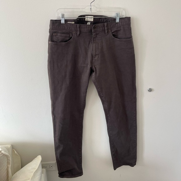 Todd Snyder Jeans Mens 32 x 30 Purple/ BrownSlim Fit Stretch